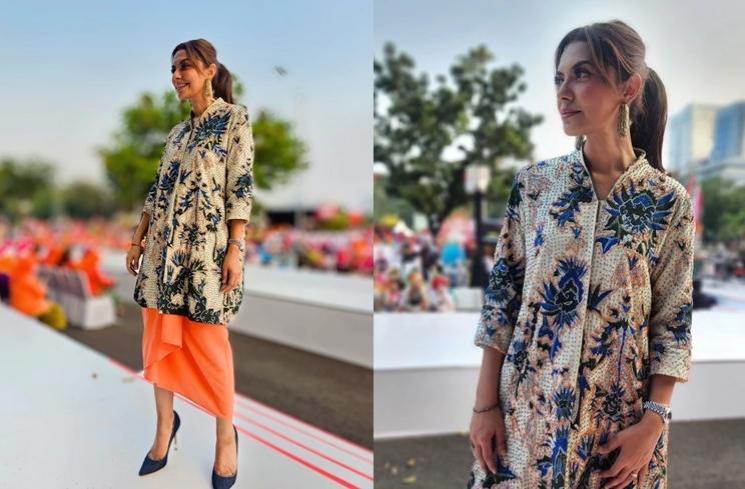 Gaya artis di acara Istana Berkebaya (Instagram/@najwashihab)