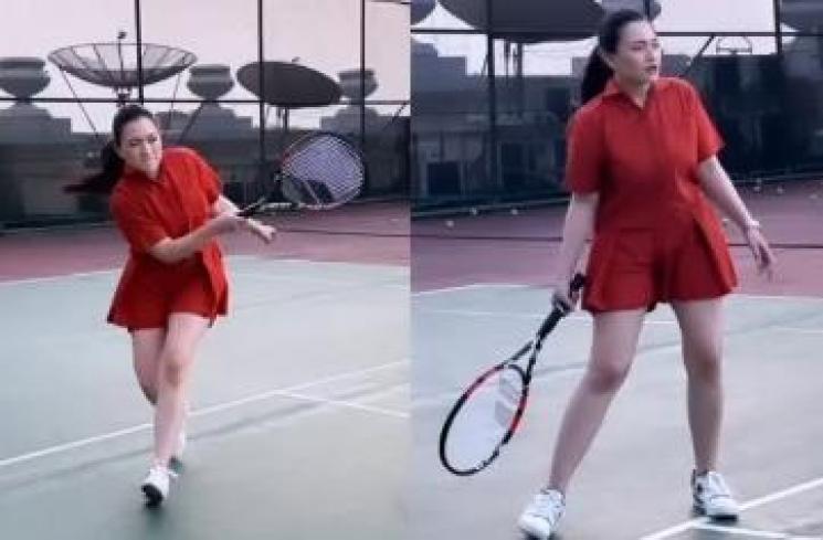 Potret Nathalie Holscher Main Tenis. (Instagram/nathalieholscher)