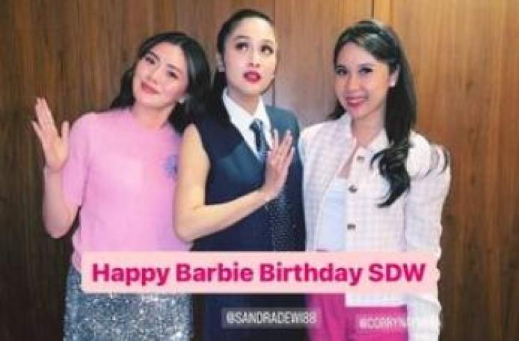 Potret Ulang Tahun Sandra Dewi. (Instagram/sandradewi88)