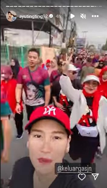 Artis Ramaikan Acara 17an. (Instagram/ayutingting92)
