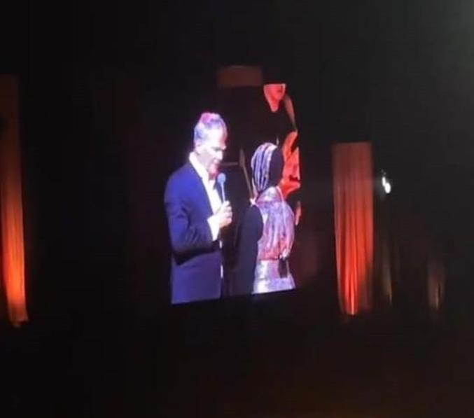 Potret Putri Ariani di Konser David Foster (Instagram/arianinismaputri)