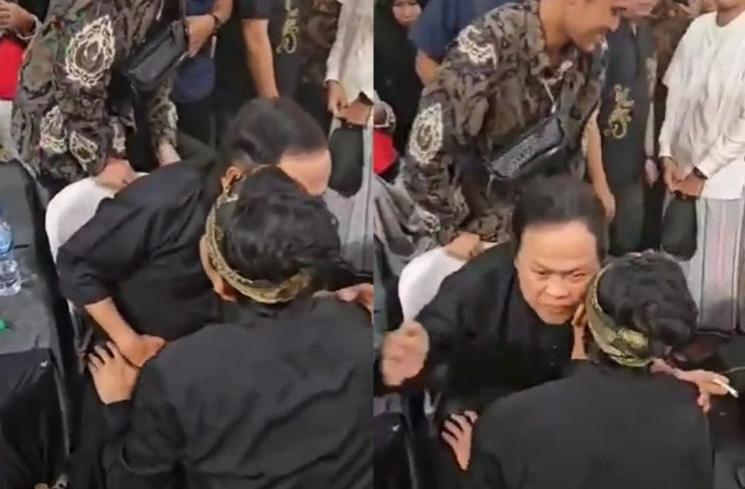 Momen Denny Caknan Bertemu Mantan Bella Bonita (TikTok/chagiyadb)