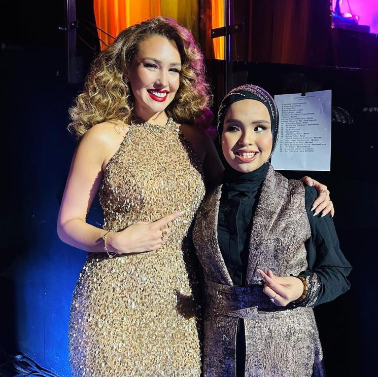 Potret Putri Ariani di Konser David Foster (Instagram/arianinismaputri)