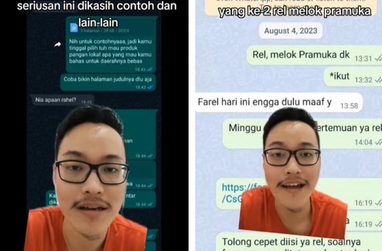Kontroversi Farel Aditya (tiktok/@fernando_wijaya)