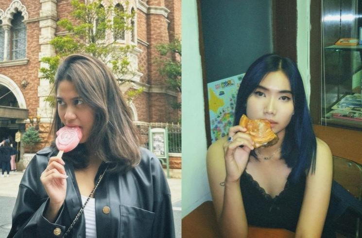 Adu Gaya Azizah Salsha vs Marshella Aprilia (instagram/azizahsalsha_/marshellaprilia)