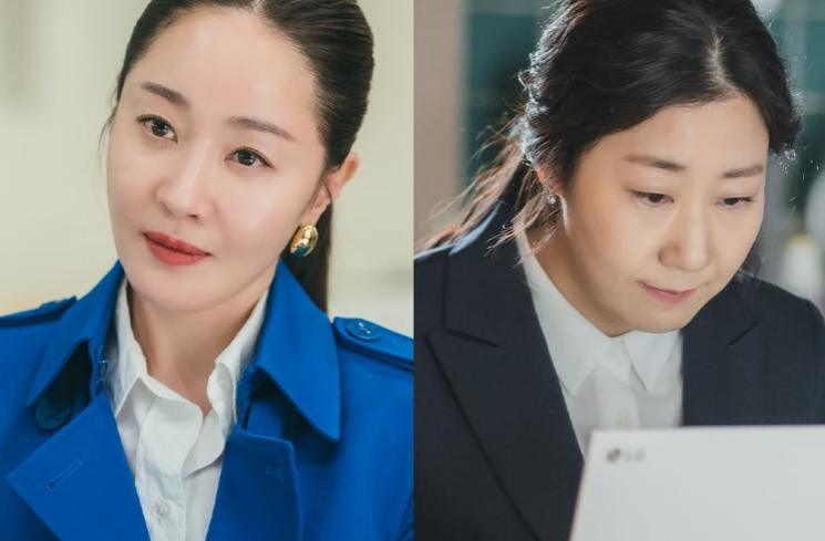 Pesona Uhm Ji Won di Cold Blooded Intern (Instagram/@tving.official)