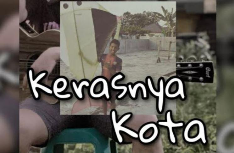 Lirik lagu Kerasnya Kota ciptaan Davi Sumbing. (YouTube/ Davisiumbing)