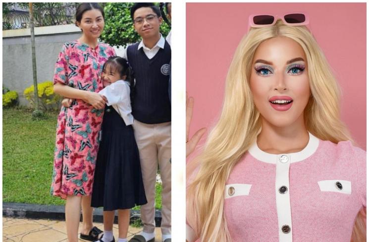 Sarwendah dan Tasya Farasya (kolase Instagram)