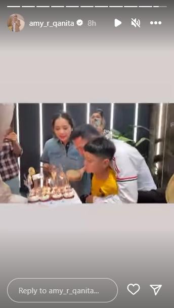 Potret Ulang Tahun Rafathar (Instagram/amy_r_qanita)