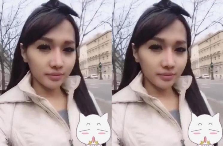 Perbandingan Wajah Lucinta Luna Dulu dan Kini (instagram/@lucintaluna_manjalita)
