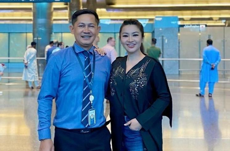 Artis yang jadi istri pilot (Instagram/fitricarlina)