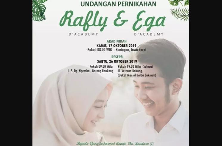 Potret Undangan Pernikahan Penyanyi Dangdut (Instagram/mr_ionex)