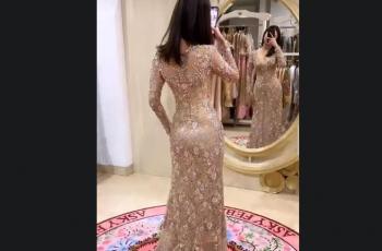 Bakal Menikah dengan Pratama Arhan, Foto Azizah Salsha Fitting Kebaya Bikin Pangling