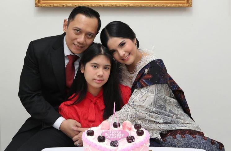 Almira Tunggadewi Yudhoyono, anak Annisa Pohan dan AHY ulang tahun. (Instagram/annisayudhoyono)