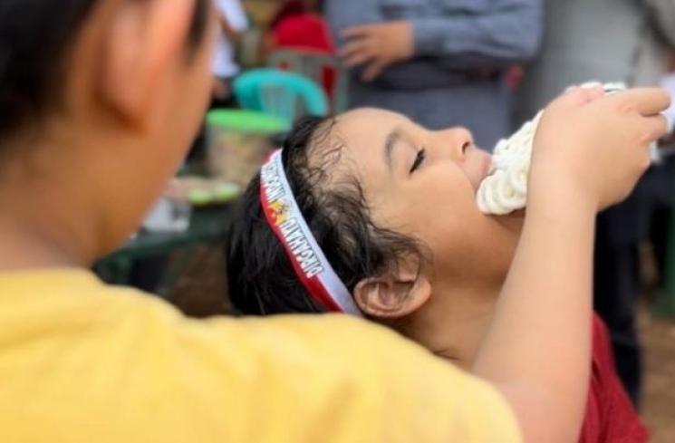 Potret Anak Artis Ikut Lomba 17-an. (Instagram/teukuwisnu)