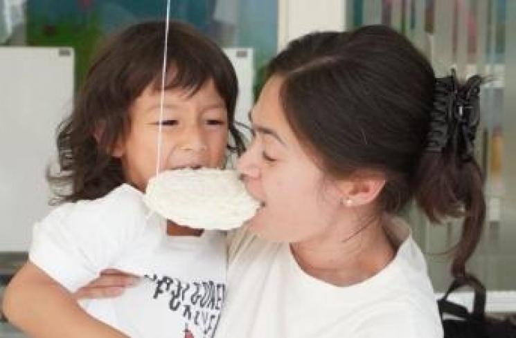 Potret Anak Artis Ikut Lomba 17-an. (Instagram/sabaidieter)