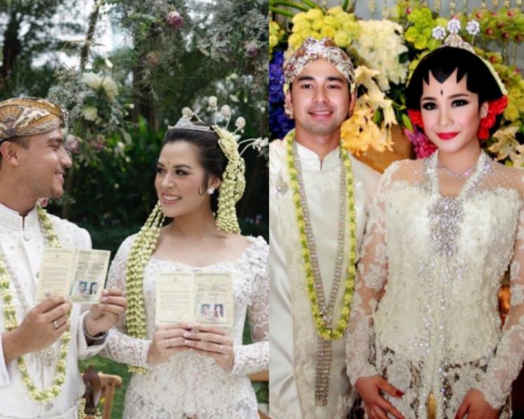 Adu Gaya Raisa dan Nagita Slavin (Instagram/bridestory dan raffinagita1717)
