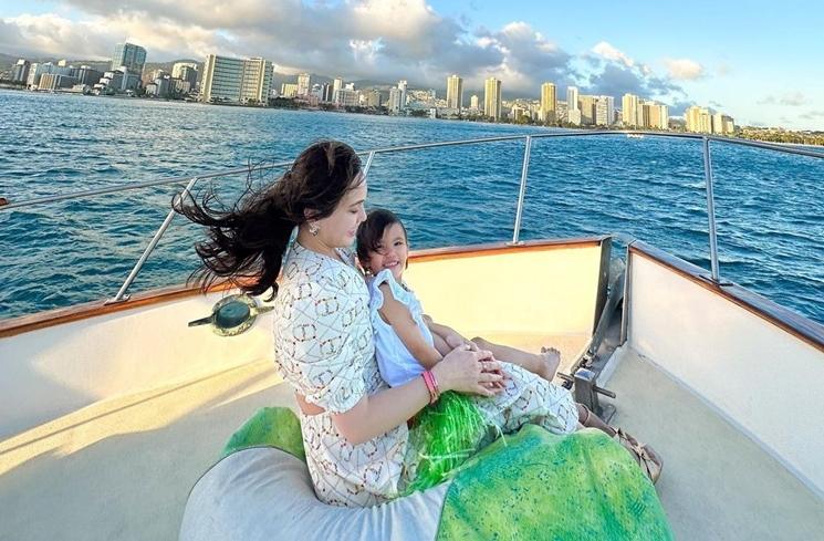 Potret Shandy Aulia liburan di Hawaii (Instagram/@shandyaulia)