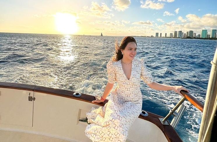 Potret Shandy Aulia liburan di Hawaii (Instagram/@shandyaulia)