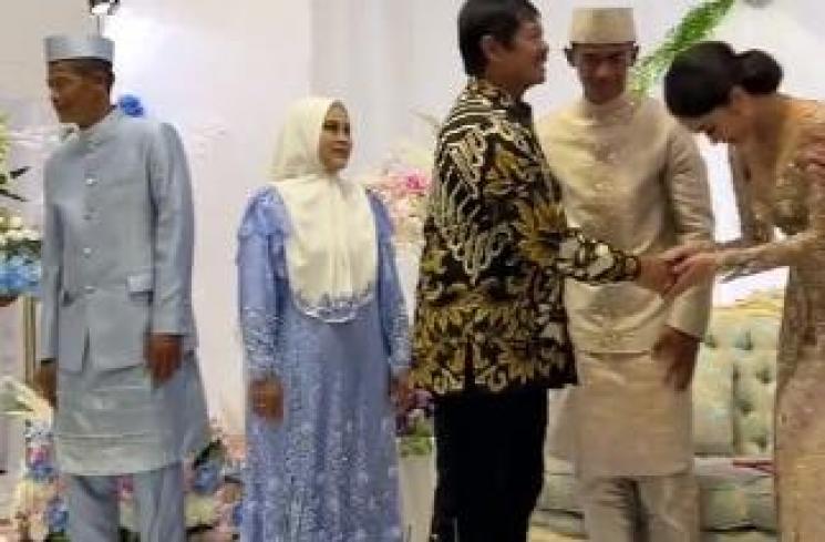 Pelaminan Pratama Arhan dan Azizah Salsha (tikotk/yogiramons)