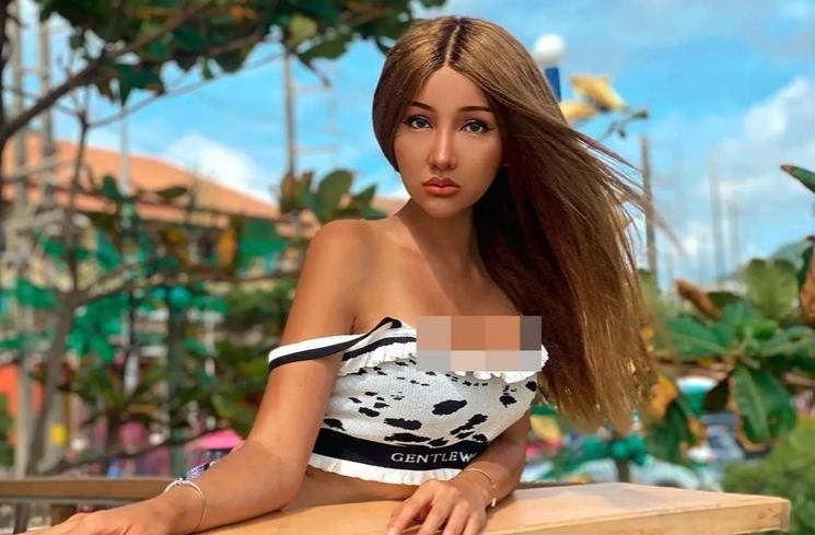Potret Lucinta Luna Pamer Kulit Eksotis (tiktok/@lucintaluna12)