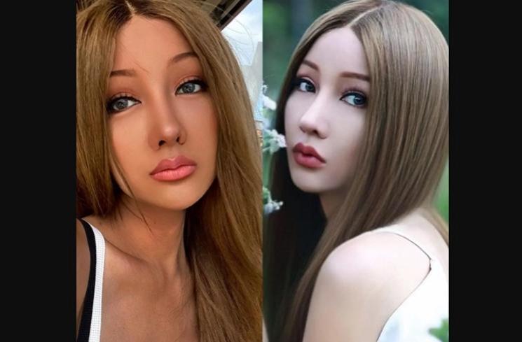 Potret Lucinta Luna Pamer Kulit Eksotis (tiktok/@lucintaluna12)