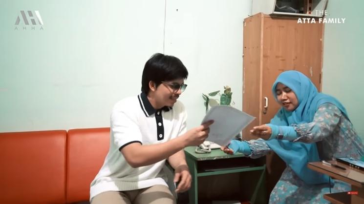 Momen Atta Halilintar Tebus Ijazah SMP (YouTube/AH)