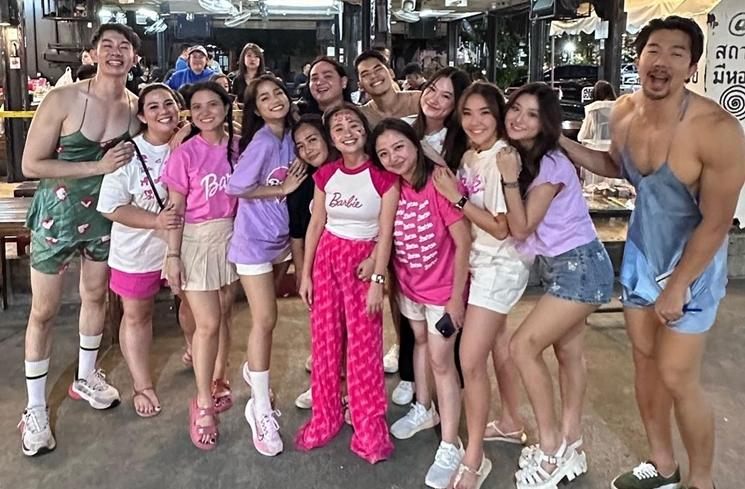 Potret Bridal Shower Gritte Agatha di Thailand (instagram/@gritteagathaa)