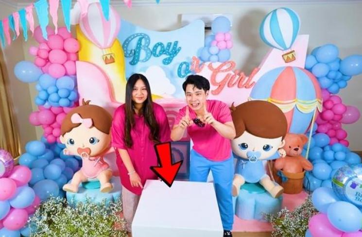 Momen gender reveal Sisca Kohl dan Jess No Limit (YouTube/Jess No Limit)
