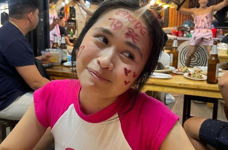 Potret Bridal Shower Gritte Agatha di Thailand (instagram/@gritteagathaa)