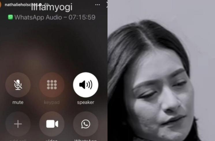 Nathalie Holscher Pamer Telepon Yogi Ilham Hingga 7 Jam, Auto Dicibir: Mereka Pengangguran..