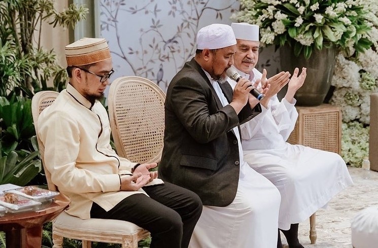 Momen Pengajian Pernikahan Atheera Anak Sandiaga Uno (Instagram/@sandiuno)