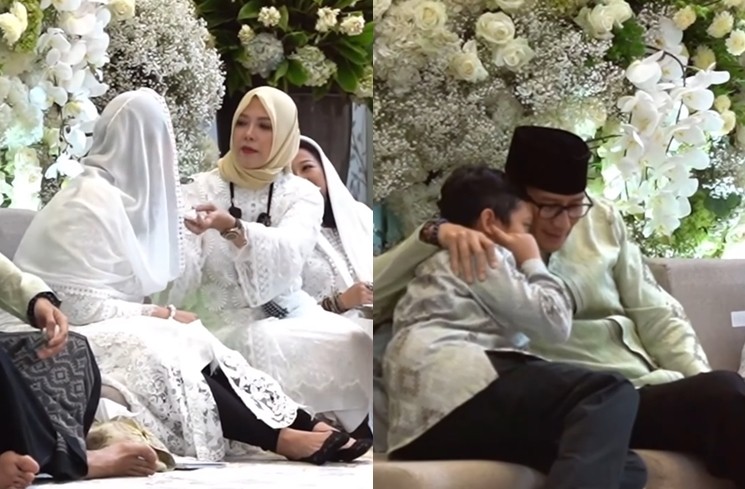 Momen Pengajian Pernikahan Atheera Anak Sandiaga Uno (Instagram/@sandiuno)