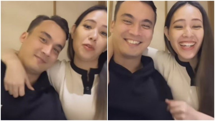 Lady Nayoan dan Rendy Kjaernett pamer momen mesra. (Instagram)
