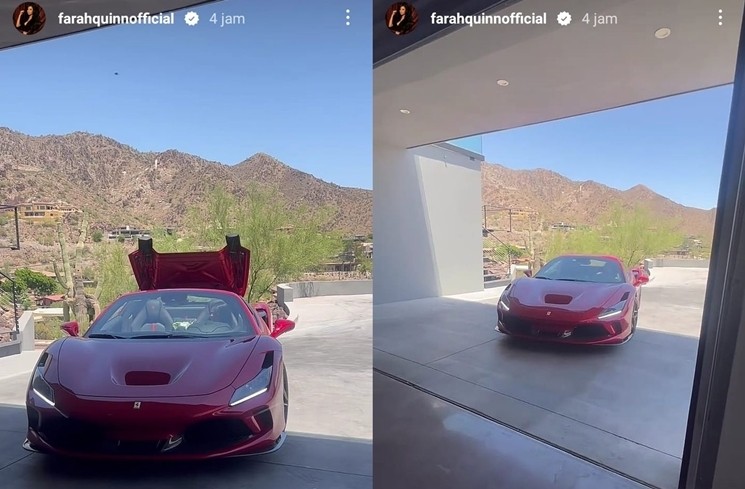 Rumah Farah Quinn di Amerika (Instagram/@farahquinnofficial)