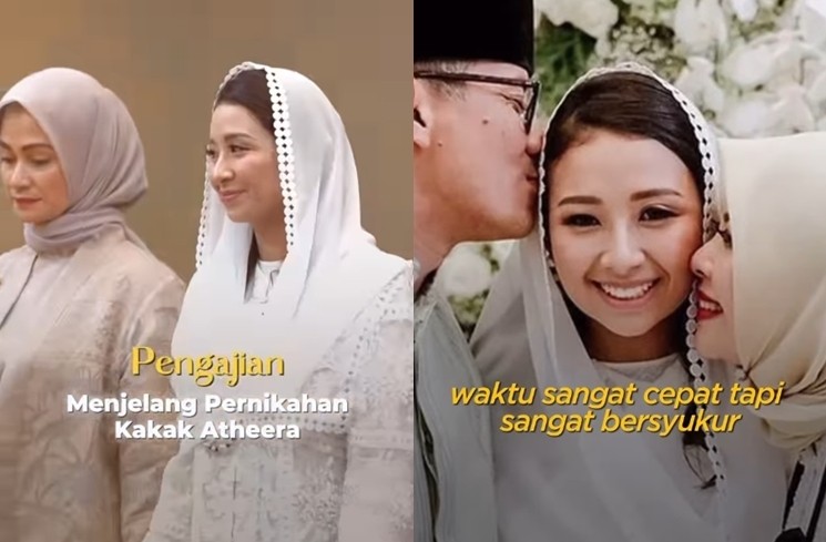 Momen Pengajian Pernikahan Atheera Anak Sandiaga Uno (Instagram/@sandiuno)