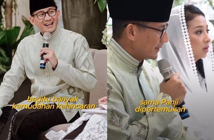 Momen Pengajian Pernikahan Atheera Anak Sandiaga Uno (Instagram/@sandiuno)