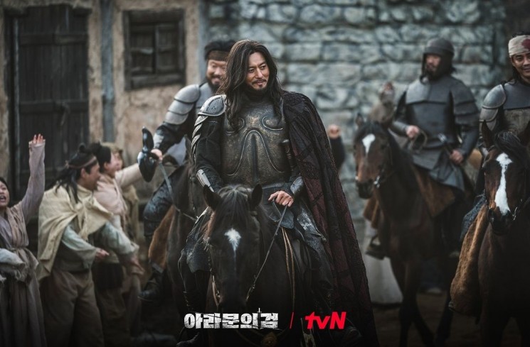 Potret Jang Dong Gun di Arthdal Chronicles: The Sword of Aramun (Instagram/@tvn_drama)