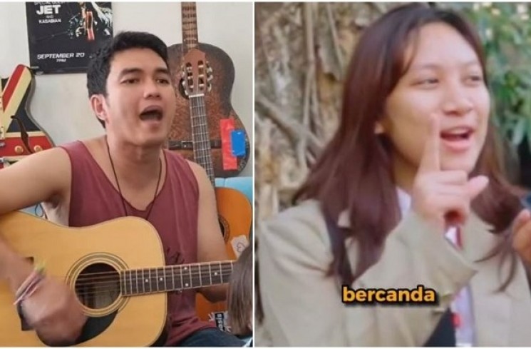 Aldi Taher ciptakan lagu Bercyandaa. (YouTube alditaher tv)