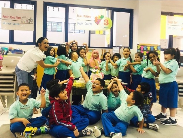 Potret Anak Artis Rayakan Ulang Tahun di Sekolah. (Instagram/krisdayanti_lemos)