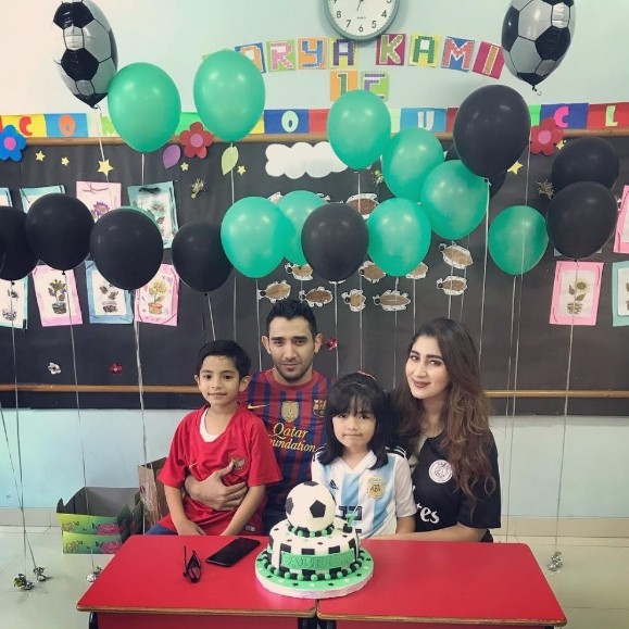 Potret Anak Artis Rayakan Ulang Tahun di Sekolah. (Instagram/tanianadiraa)