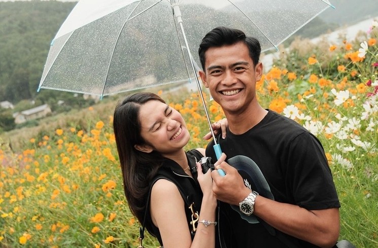 Potret Mesra Azizah Salsha dan Pratama Arhan (instagram/@pratamaarhan8)