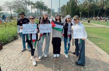 Rebecca Klopper Skakmat Sebutan Fomo dan Terafiliasi Politik saat Aksi Bela Palestina: Saya Minta Maaf