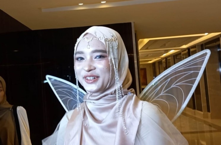 Inara Rusli Hadiri Ultah Ashanty (Matamata.com/Tiara Rosana)