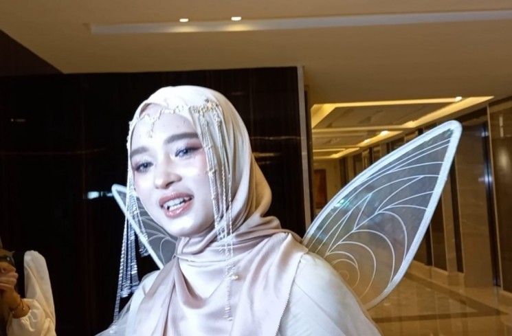Inara Rusli Hadiri Ultah Ashanty (Matamata.com/Tiara Rosana)