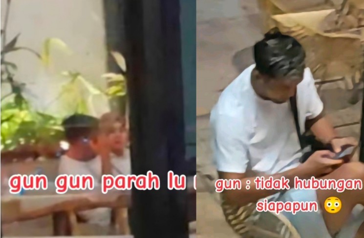 Gunawan Dwi Cahyo kepergok berduaan di kafe dengan selingkuhan