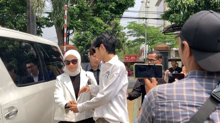 Okie Agustina dan Kiesha Alvaro (Matamata.com/Adiyoga Priyambodo)