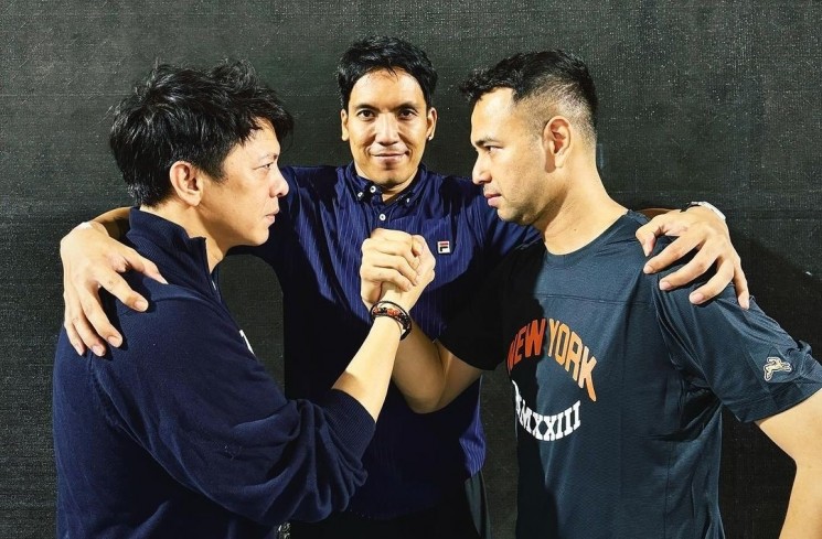 Raffi Ahmad tantang Ariel NOAH duel tinju (Instagram/@raffinagita 1717)