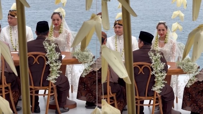 Potret Akad Nikah Bunga Citra Lestari dan Tiko Aryawardhana (instagram/@sellyraimantra)
