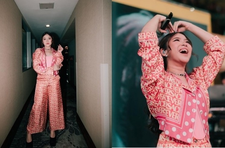 Gaya Busana Tiara Andini saat Manggung (Instagram/@tiaraandini)